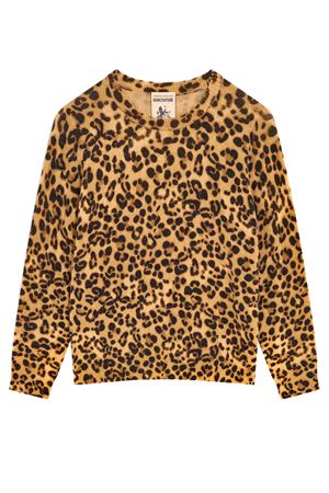 Printed leopard-print cashmere blend jumper SEMI COUTURE | Y5WD48MAC27